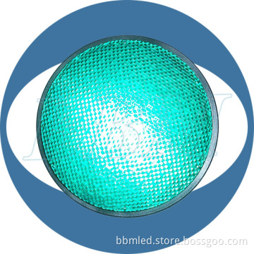 Green Ball High Flux LED Traffic Light Module